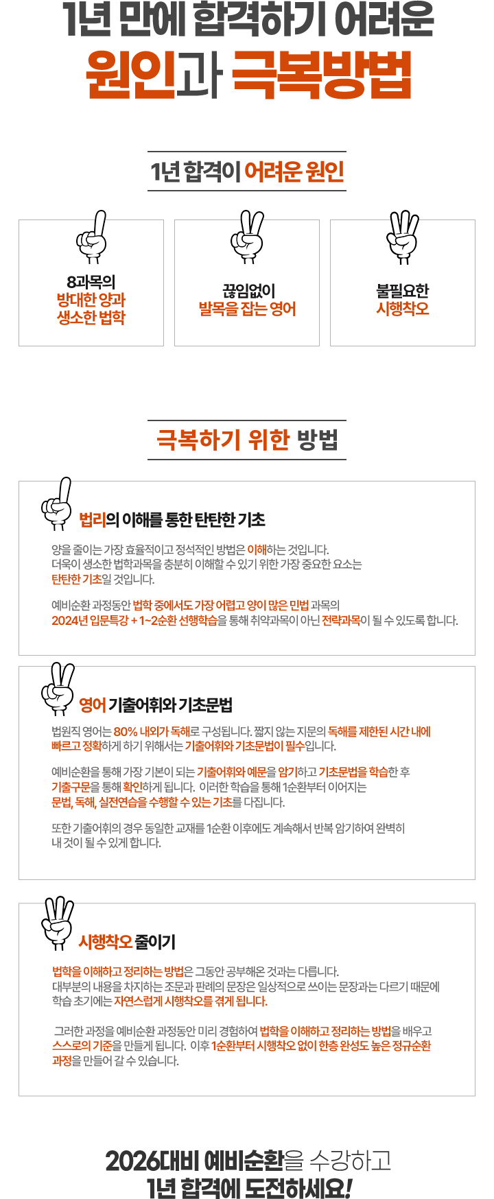 원인과 극복방법