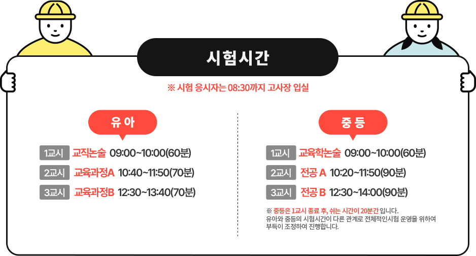 모의고사 시험시간