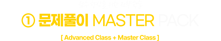 문제풀이 마스터 팩